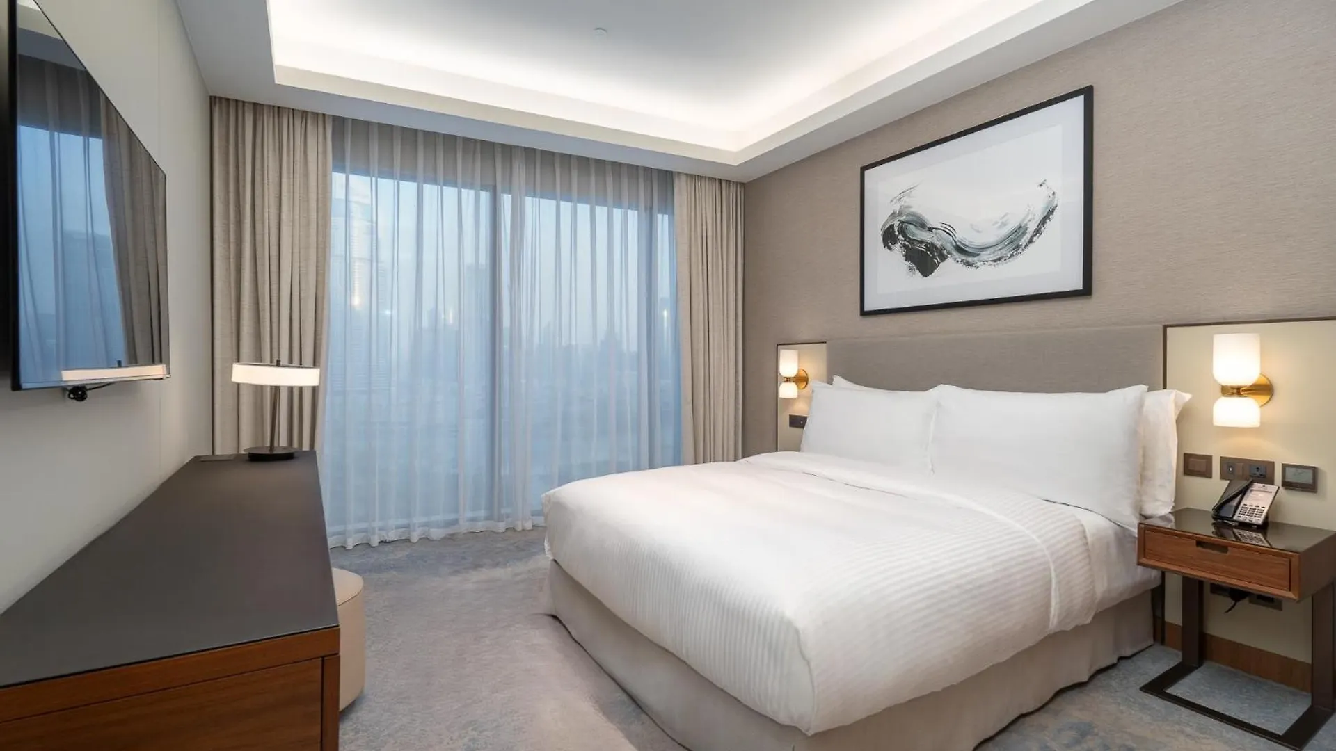 Spacious 3 Bedroom Apartment In Downtown With Burj Khalifa View Dubaj 0*,  Egyesült Arab Emírségek